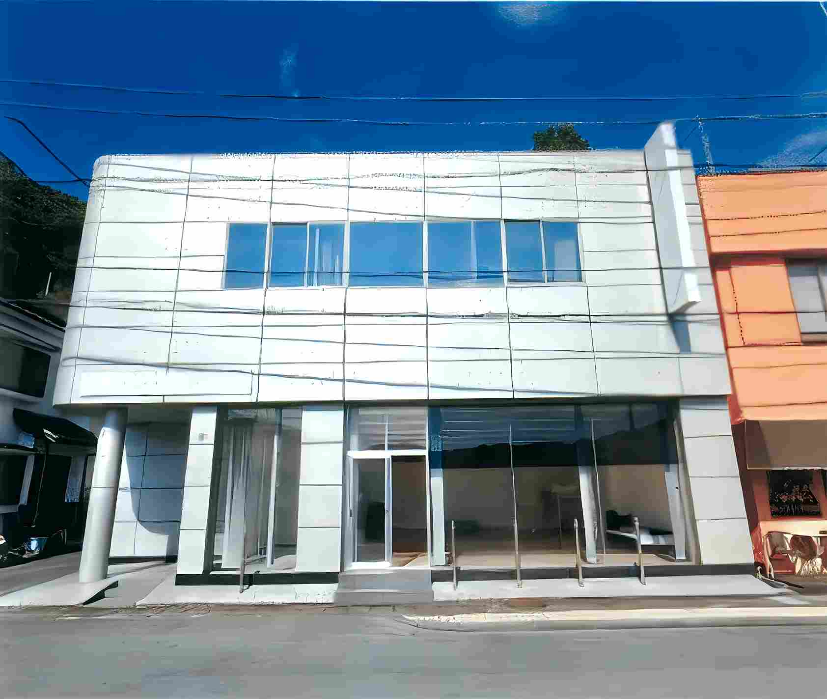 賀茂郡西伊豆町ビルの外観