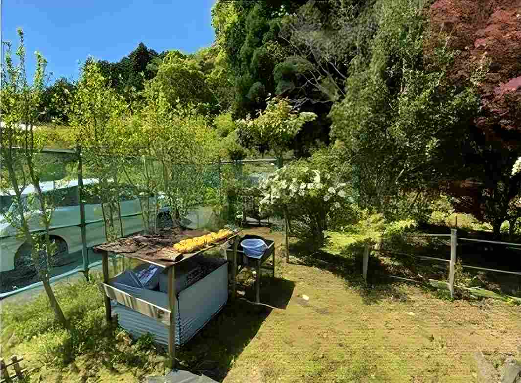 勝浦市上植野の中古戸建の庭3