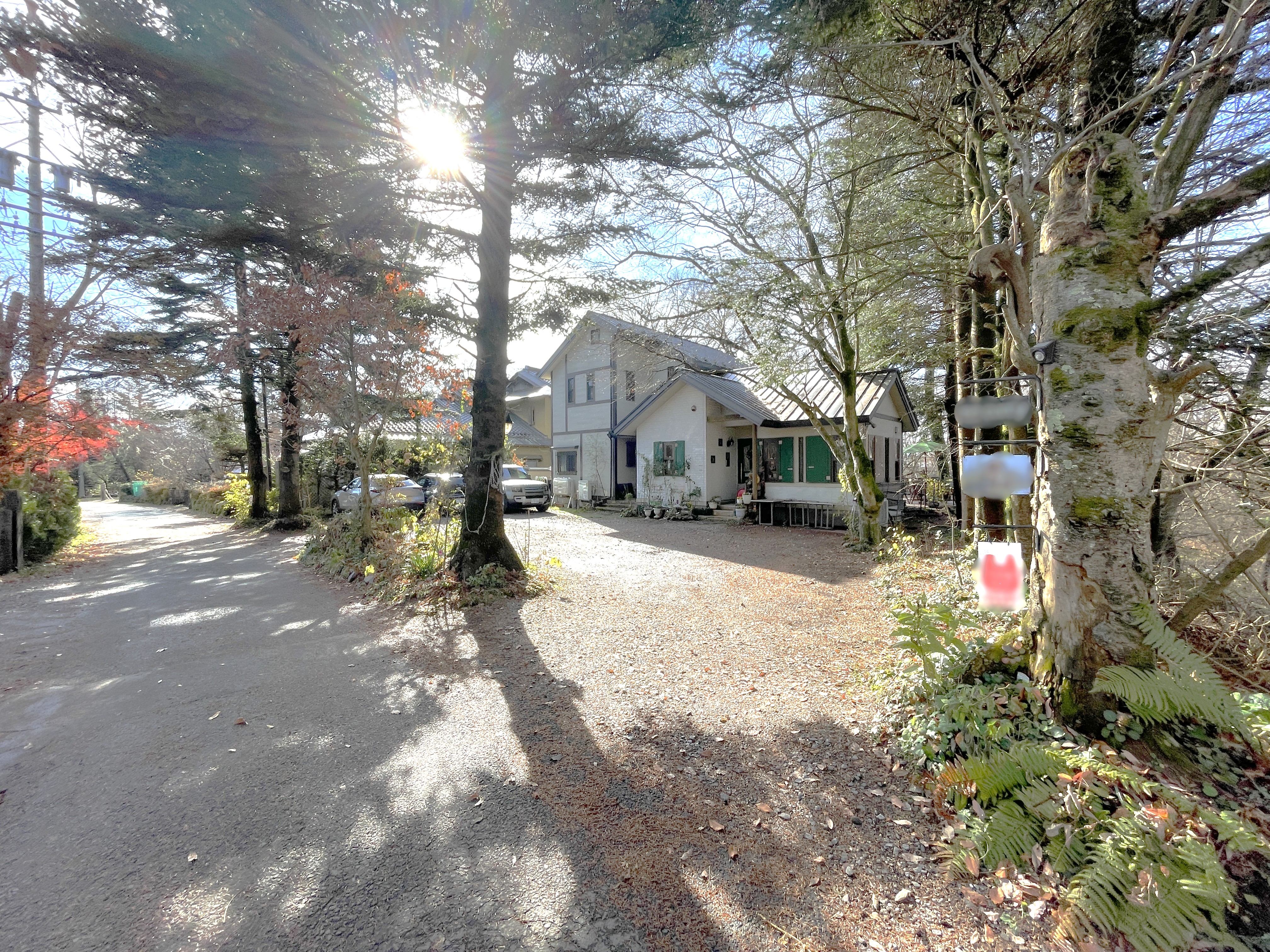 長野県北佐久郡軽井沢町⾧倉戸建の外観