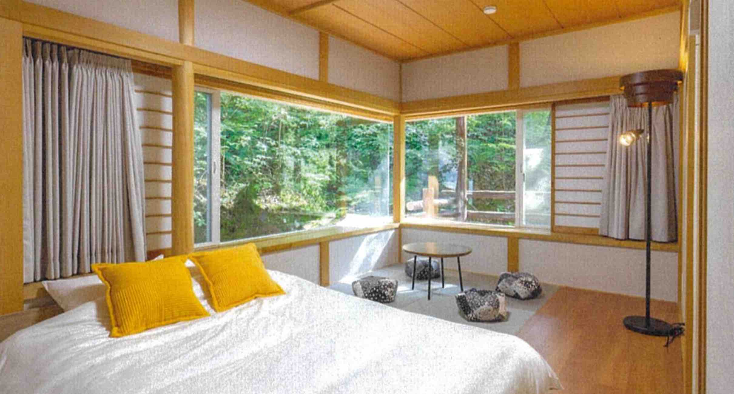群馬県吾妻郡嬬恋村の物件の寝室