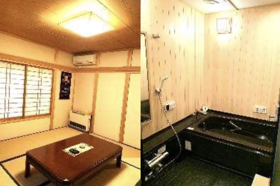 軽井沢邸宅の内装1