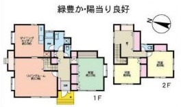 逗子一棟別荘風戸建の間取り