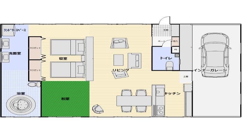 南房総高崎戸建の間取り