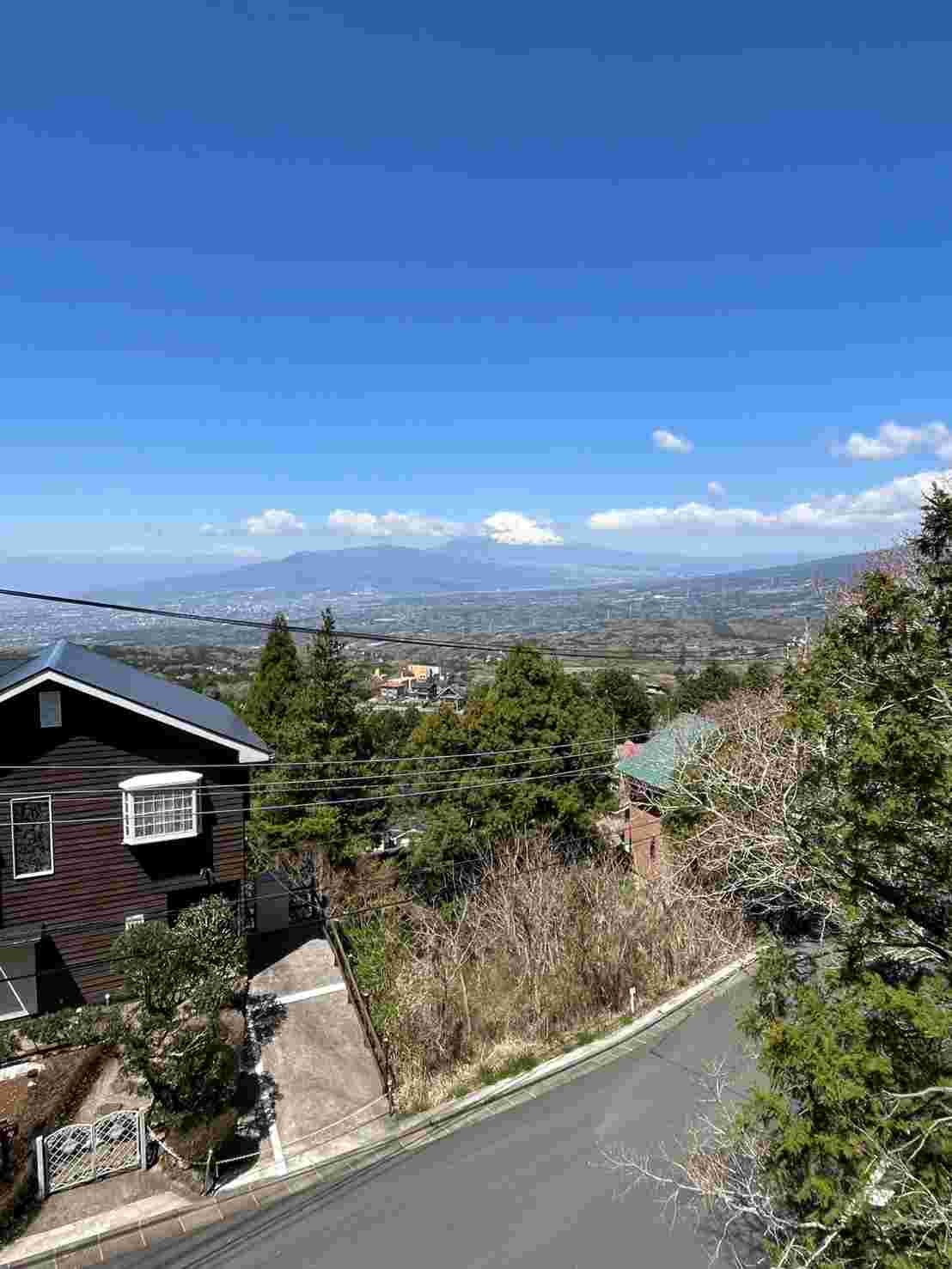 伊豆の国市 中古別荘からの景色