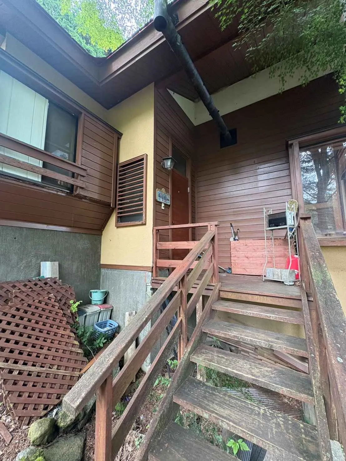 天城高原別荘地 338坪デッキ付き中古別荘平家建3LDK+ロフト 450万円｜昭和61年築の写真 2