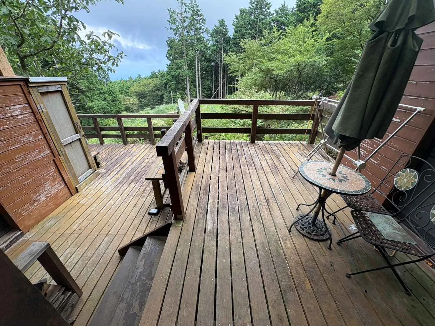 天城高原別荘地 338坪デッキ付き中古別荘平家建3LDK+ロフト 450万円｜昭和61年築の写真 19