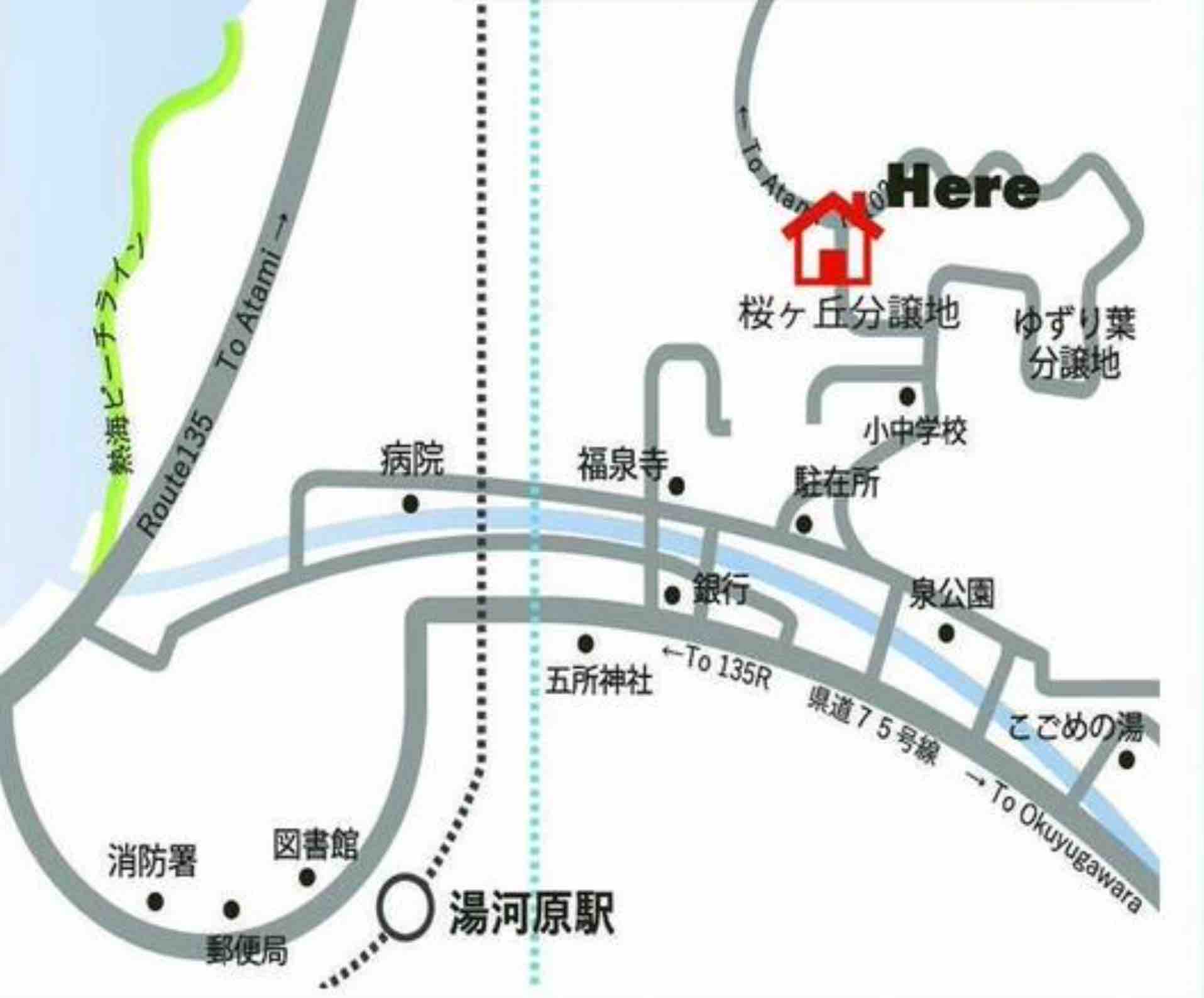 静岡県熱海市泉の物件の周辺画像