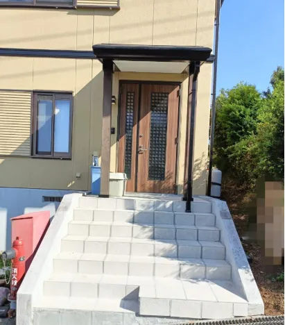 伊豆市大野中古戸建の玄関