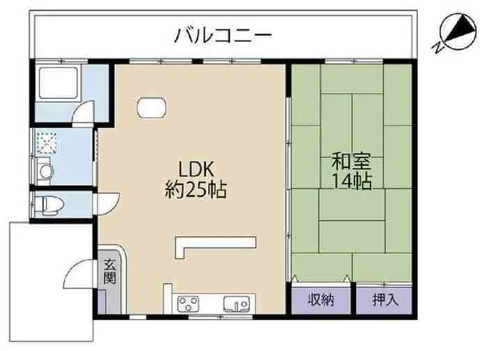 静岡県熱海市網代売戸建の間取り