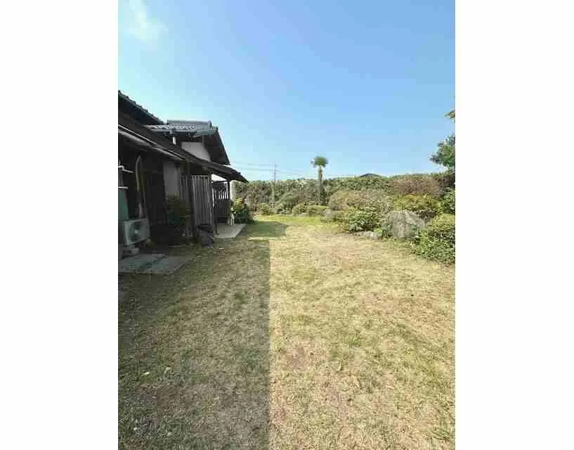 ⻑⽣郡一宮町一宮中古戸建の庭