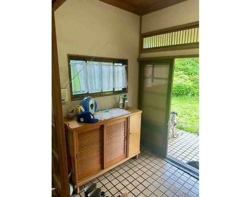 ⻑⽣郡一宮町一宮中古戸建の玄関