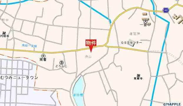 ⻑⽣郡一宮町一宮中古戸建の周辺地図