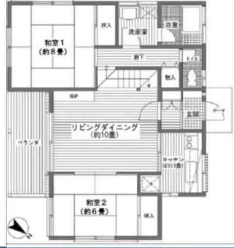 軽井沢町千ヶ滝東区大字長倉の間取り