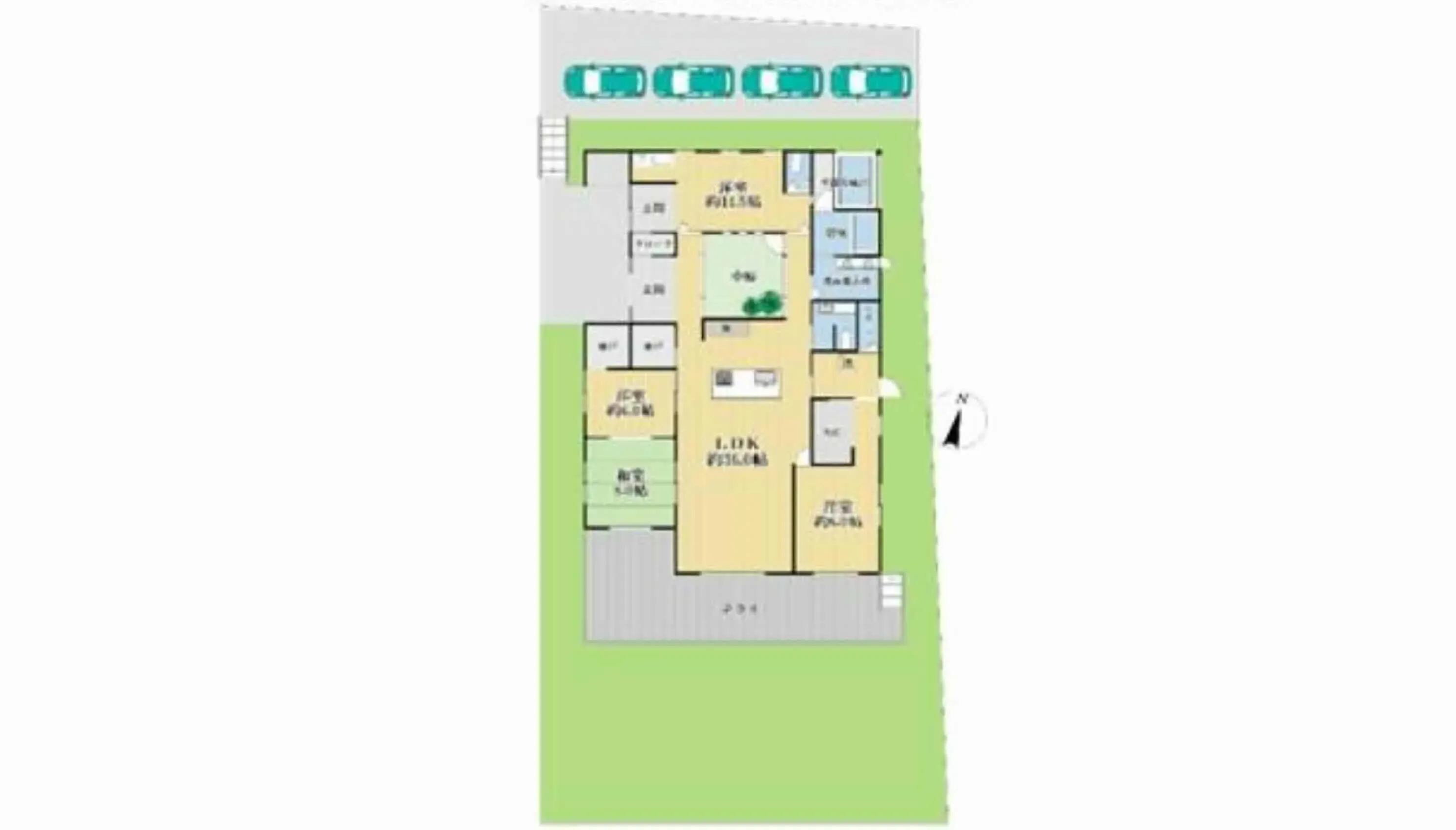 湯河原町宮上中古戸建の間取り