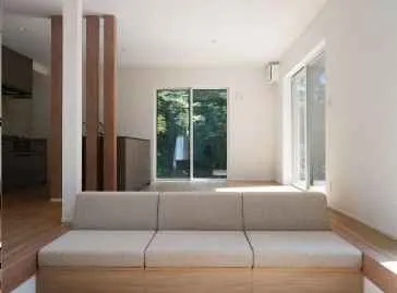 箱根町宮城野戸建 温泉付2LDK別荘 吹抜リビング森林ビュー｜箱根登山鉄道強羅駅車10分の写真 6