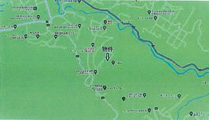 箱根町売地の周辺地図