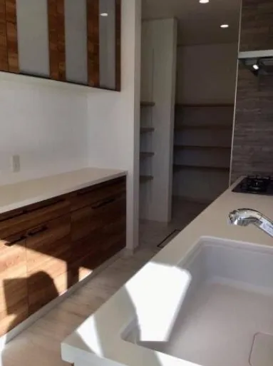 長生郡一宮町一宮中古戸建のキッチン