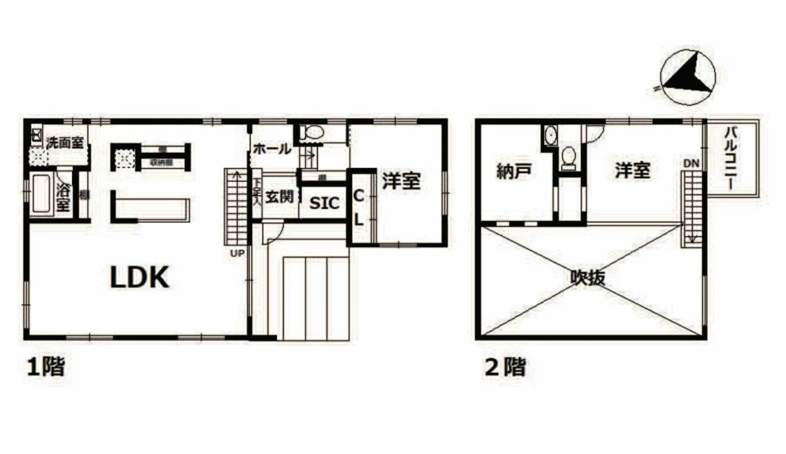 真鶴町真鶴の中古戸建の間取り