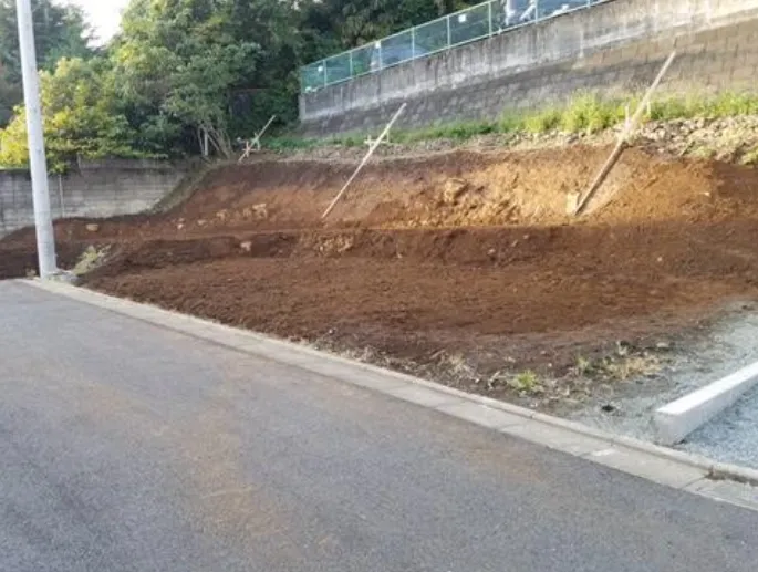 湯河原町宮上売土地の外観