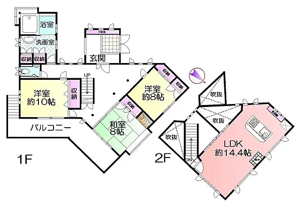 リゾートパーク伊豆あたがわの間取り