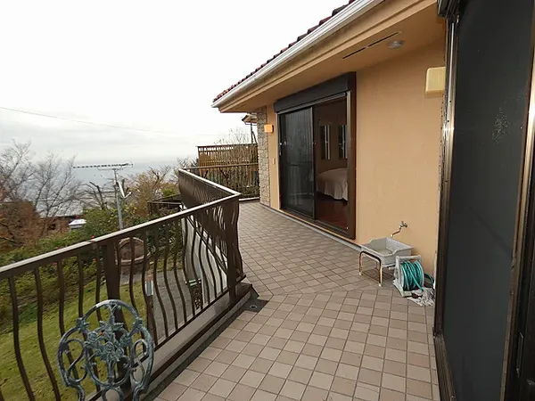 リゾートパーク伊豆あたがわのバルコニー