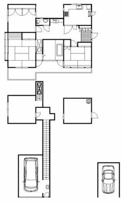 賀茂郡河津町峰中古戸建の間取り