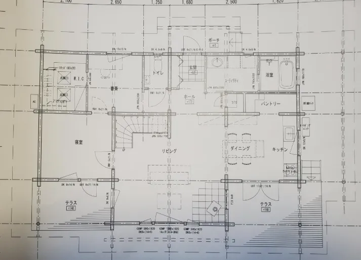 軽井沢町追分中古戸建の間取り