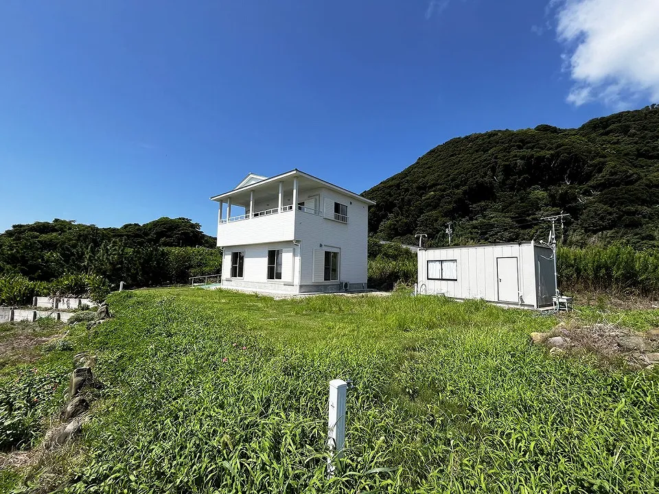 南房総市千倉町白間津売戸建の敷地2