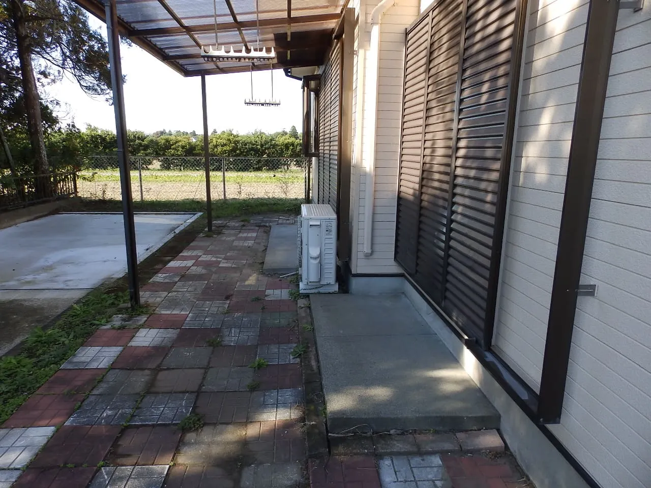 長生郡白子町中里中古戸建の庭