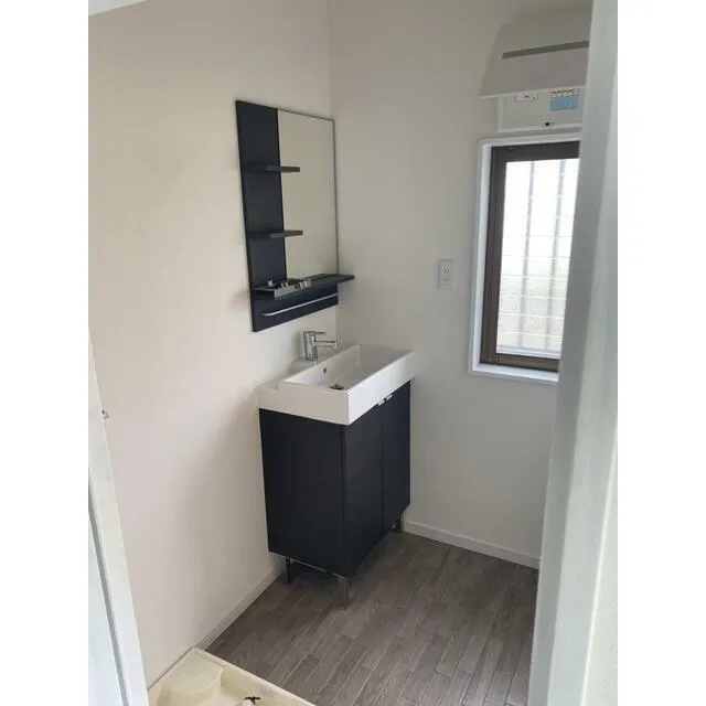 長生郡白子町売戸建の洗面室