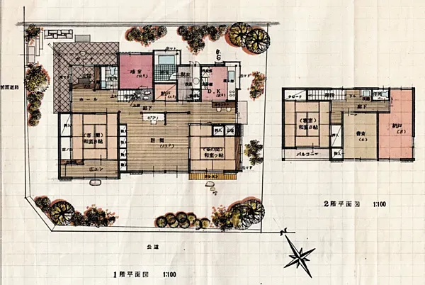 湯河原町宮上売戸建の間取り