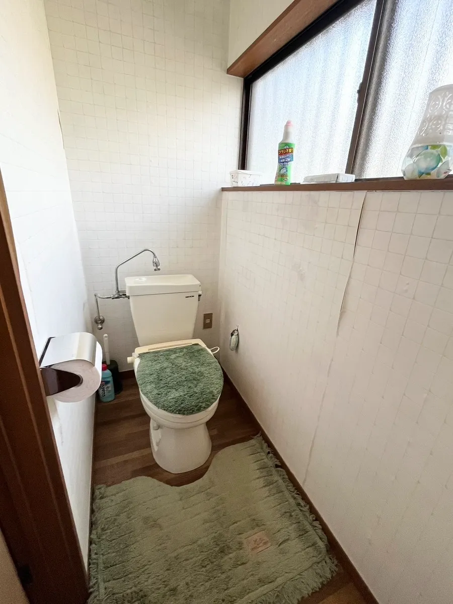 那須町守子の郷D-17中古別荘のトイレ