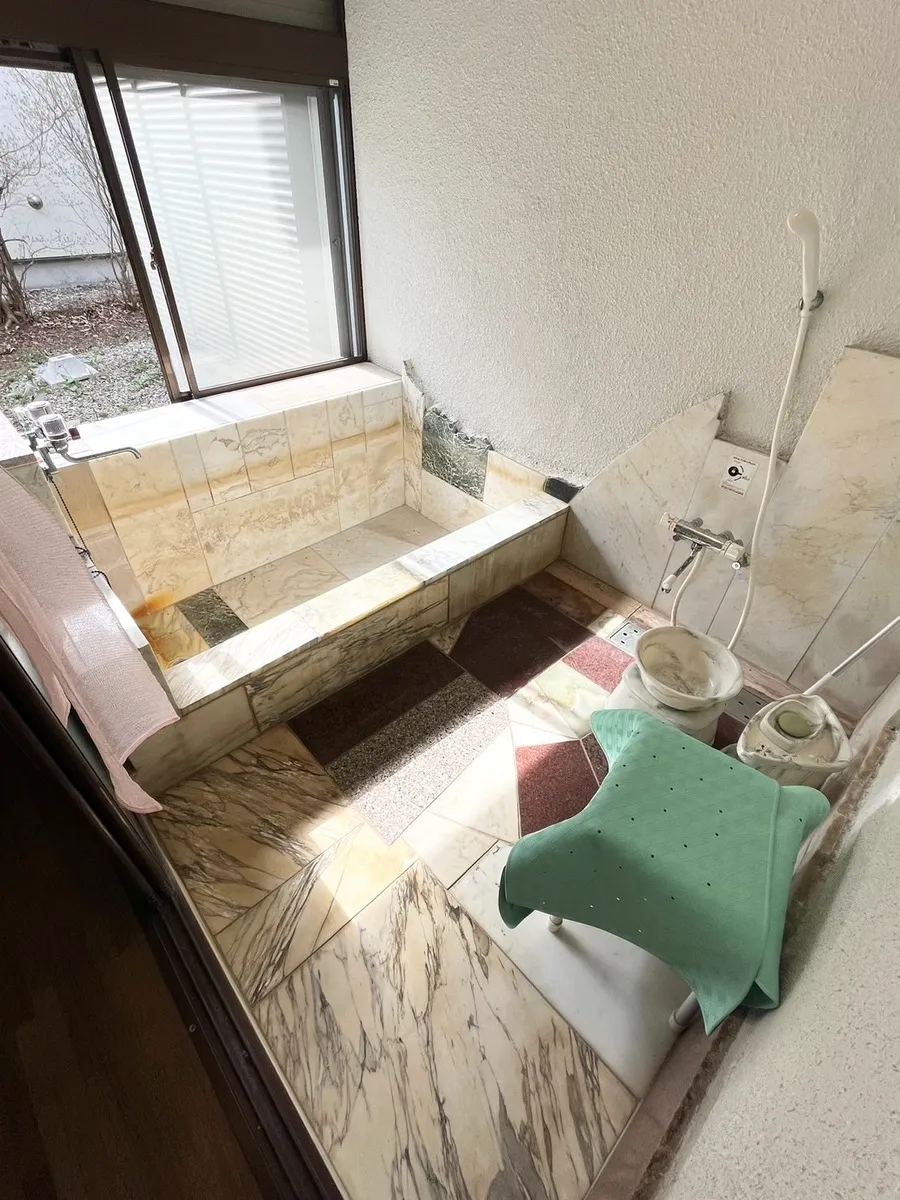 那須町守子の郷D-17中古別荘の浴室