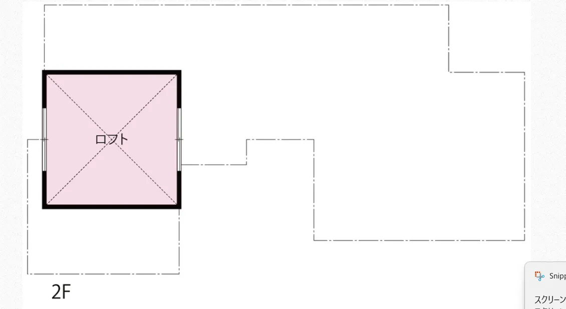 那須町守子の郷D-17中古別荘の間取り2