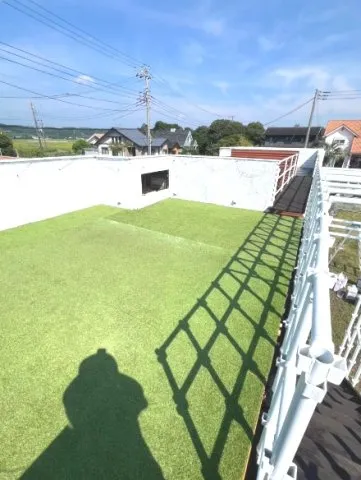 長生郡一宮売別荘のアプローチ