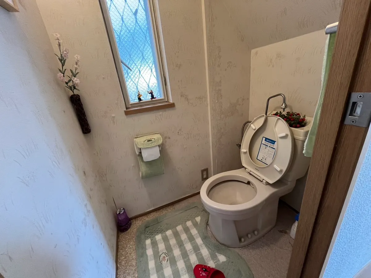 那須町守子の郷F-36中古別荘のトイレ