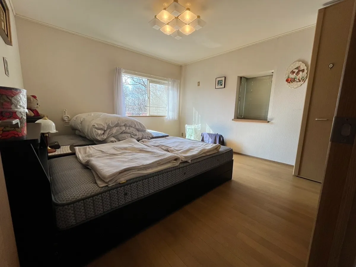 那須町守子の郷F-36中古別荘の寝室