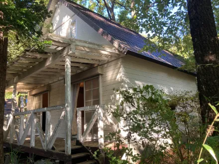 那須町守子の郷F-60中古別荘の外観