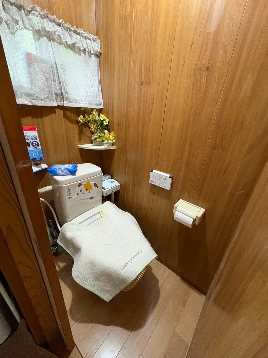 那須町守子の郷F-60中古別荘のトイレ