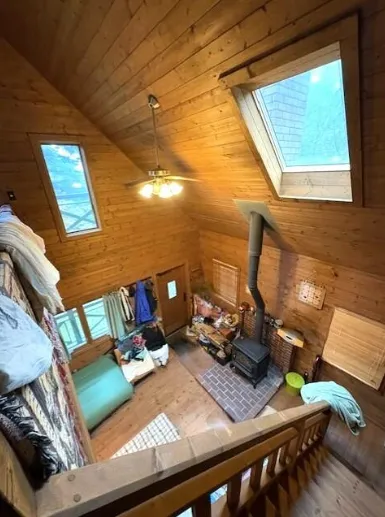 山中湖村平野中古戸建のLDKの写真1