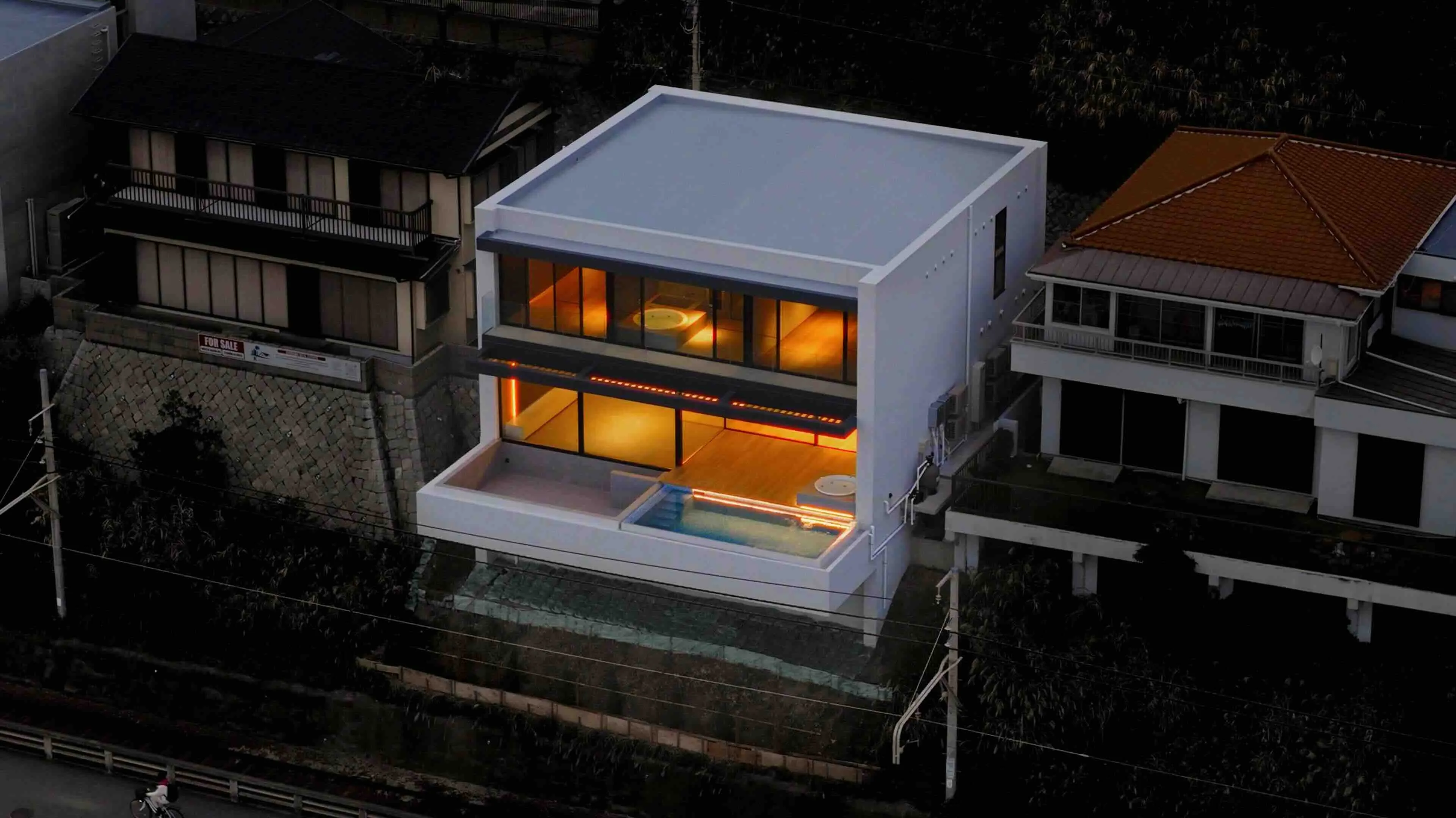 七里ヶ浜売り中古別荘の外観