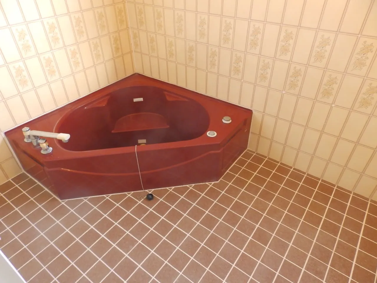 白子町売り中古別荘の浴室