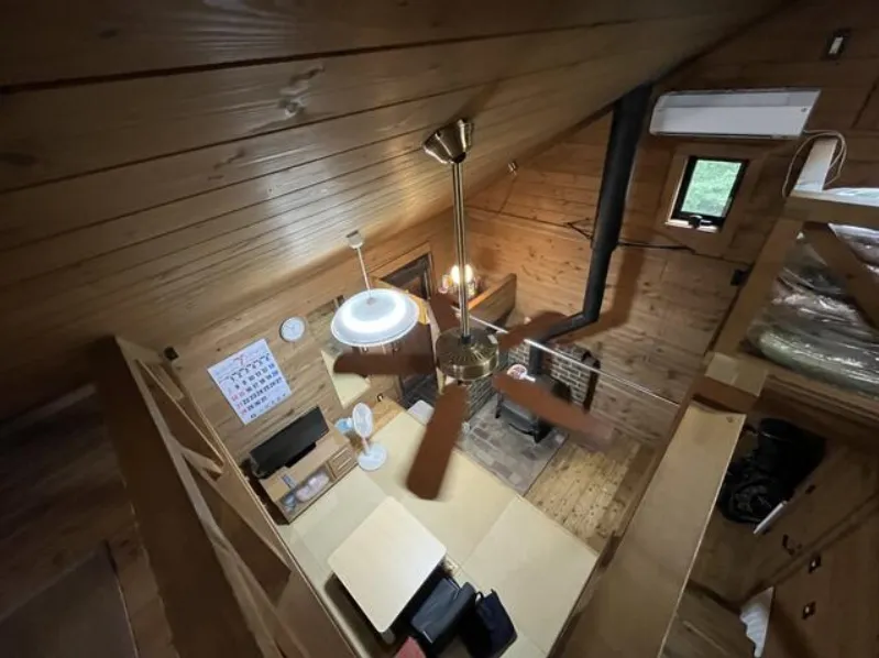 那須売中古戸建の2階からのLDKの写真