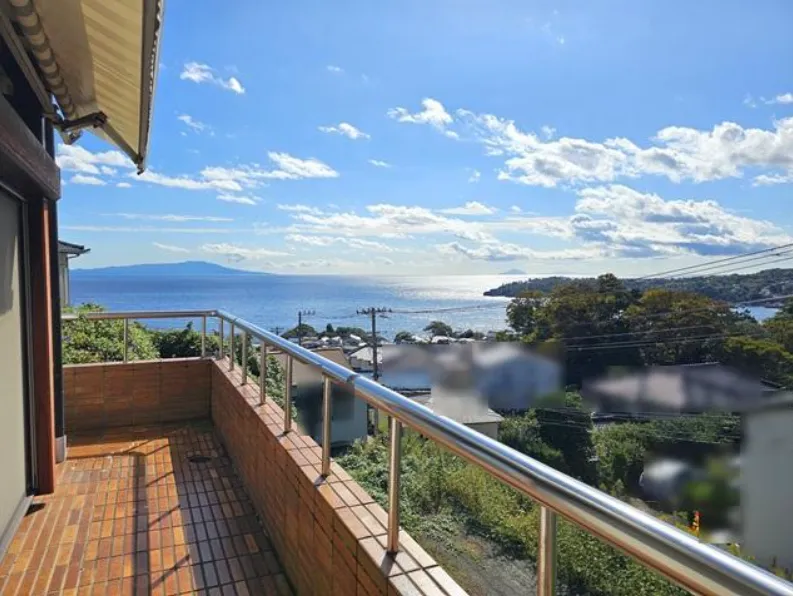 伊東市富戸売中古戸建のバルコニーからの眺望1