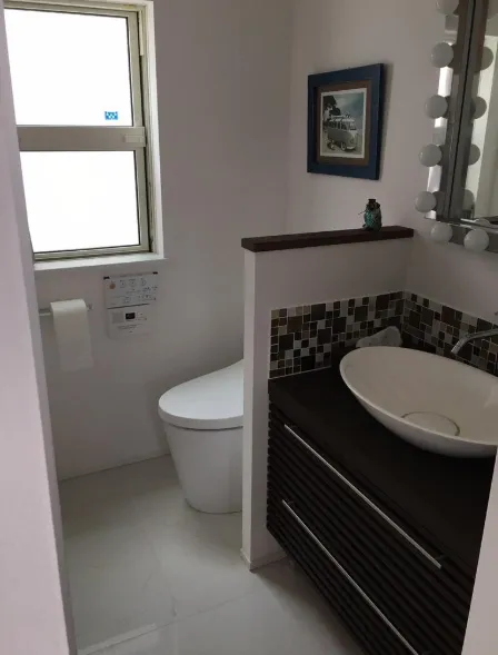 茅ヶ崎市中海岸売戸建のトイレ