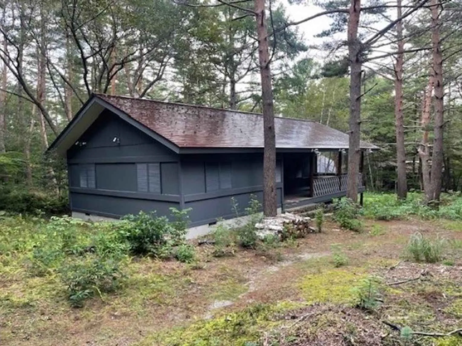 北軽井沢嬬恋村中古別荘の外観