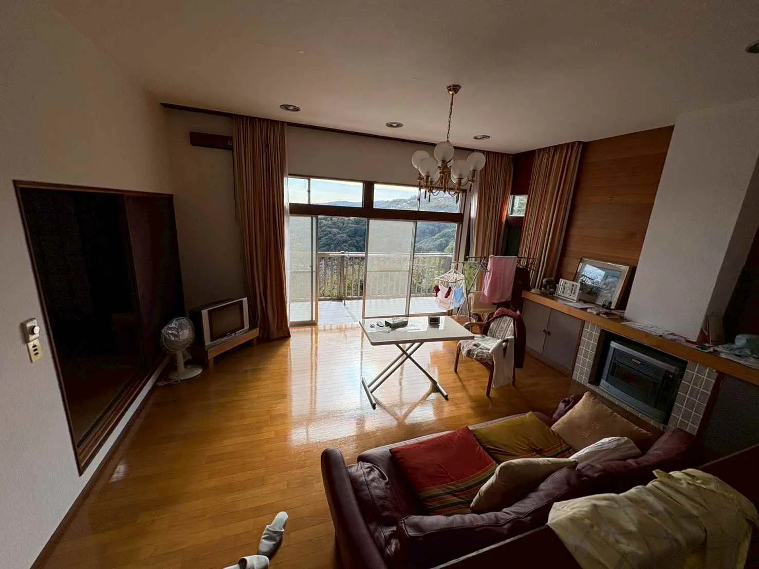 伊豆赤沢別荘地 海が見える別荘の洋室