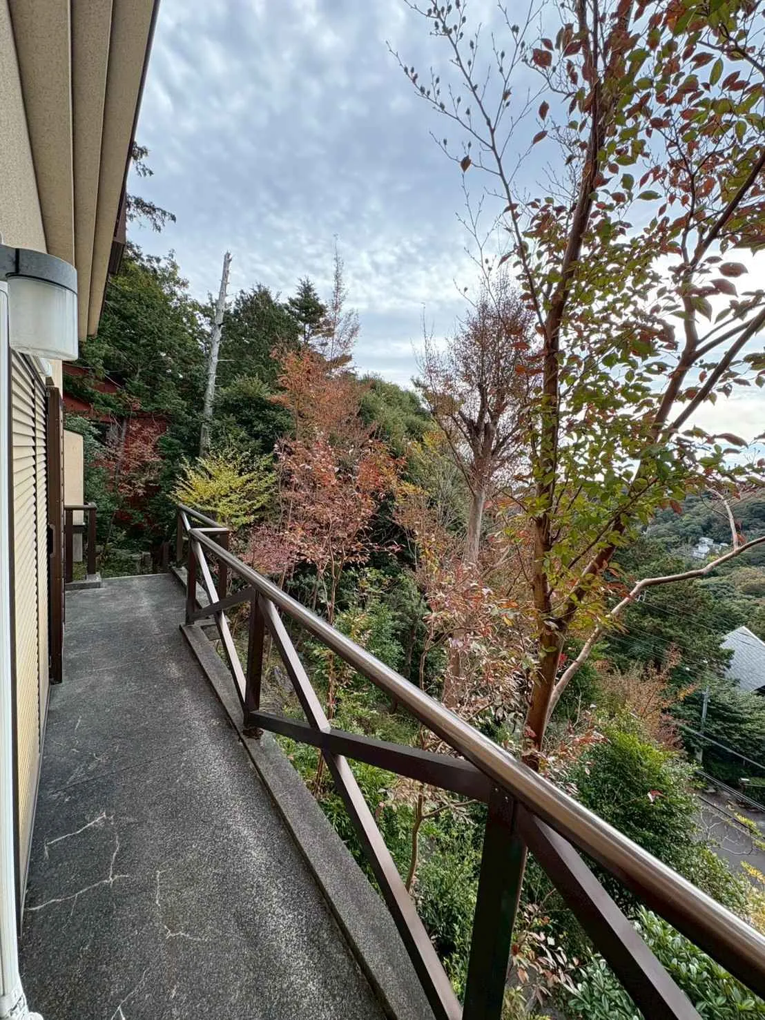 伊豆赤沢別荘地 海が見える別荘のバルコニーの写真1