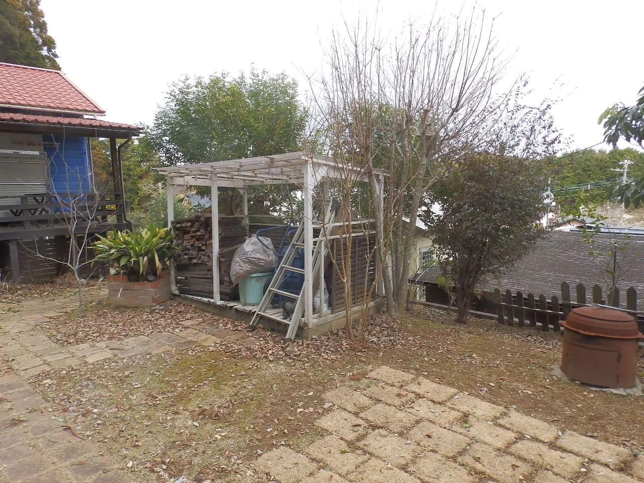 勝浦市上植野中古別荘の敷地の写真2