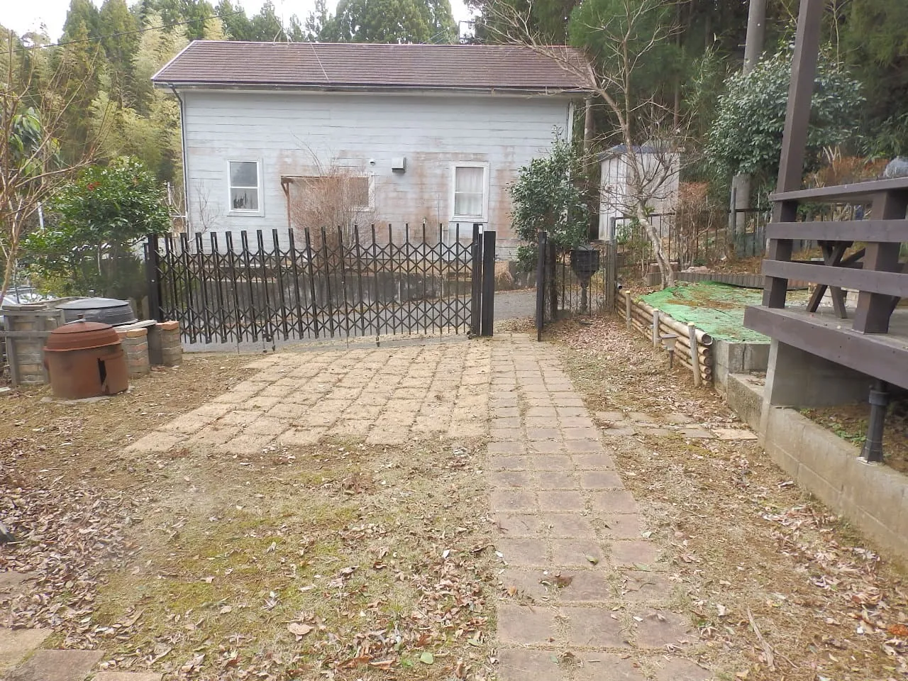 勝浦市上植野中古別荘の敷地の写真3